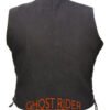 Denim Vest - Women's - Black - Gun Pockets - Side Laces - AL2981-AL