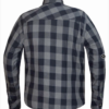 Flannel Motorcycle Shirt - Men's - Gray and Black - Armor - Up To Size 8XL - TW136-20-UN