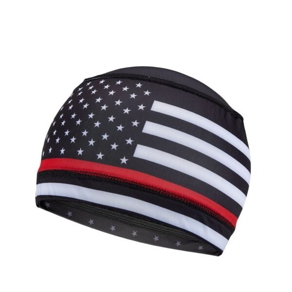 Set of Four Skull Caps - American Flag Variations - Biker Durag - PHH1-SET-DL