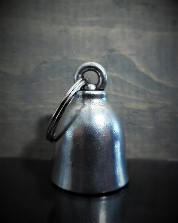 Peace Sign - Pewter - Motorcycle Gremlin Bell - Made In USA - SKU BB90-DS
