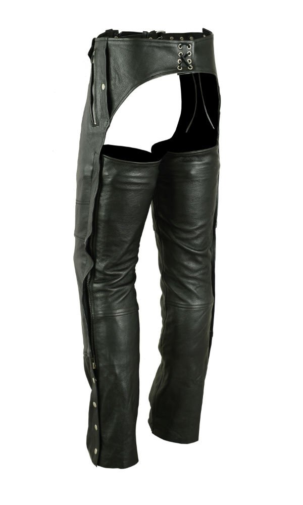 Leather Chaps - Deep Pocket- Unisex - Big - Up To 8XL - DS476-DS