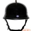 Novelty Motorcycle Helmet - Spiked - Gloss Black - German - H402-02-DL Novelty Motorcycle Helmet - Spiked - Gloss Black - German - H402-02-DL