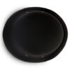 Novelty Motorcycle Helmet - Dull Flat Black - Big German - 1005B-DH