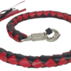 3 Inch Fat - Get Back Whip - Black and Red Leather - GBW6-11-T2-DL