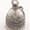 Serpent Skull - Pewter - Motorcycle Guardian Bell® - Made In USA - SKU GB-SERPENT-SKUL-DS