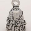 Retired Man - Pewter - Motorcycle Guardian Bell® - Made In USA - SKU GB-RETIRED-MAN-DS