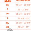 Novelty Motorcycle Helmet - Black Chrome - German - HC102-01-DL Size Chart