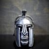 Spartan Helmet - Pewter - Motorcycle Spirit Bell - Made In USA - SKU BB68-DS