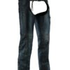 Leather Chaps - Women's - Hip Set - Stretchy Thighs - DS-490-DS