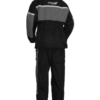 Men's Waterproof Motorcycle Rain Suit in Gray - SKU ATM3003-GREY-FM