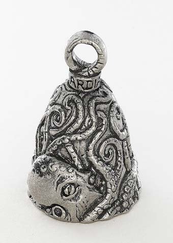 Kraken - Sea Monster - Pewter - Motorcycle Guardian Bell® - Made In USA - SKU GB-KRAKEN-DS