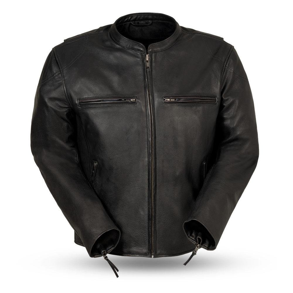 Indy - Men's Motorcycle Leather Jacket - SKU GRL-FIM278CDL-FM