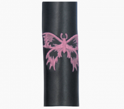 Pony Tail Holder - Hair Accessories - Choice of Colors - Butterflies - 4 Inches - 9181-UN