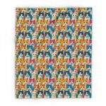 Oil Painting Kittens - Small Print - 3 Different Sizes - Multi Colors - Arctic Fleece Blanket