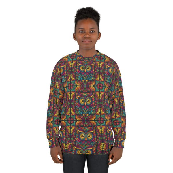Owl Mandala - Multi Color - Unisex Sweatshirt - Sweater - Shirt
