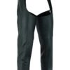 Men's Leather Chaps - Motorcycle - Unisex - Big - Up To 10XL - DS-400-DS