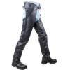 Leather Chaps - Men's or Women's - Premium Cowhide Leather - C2334-11-DL