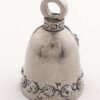 Skull - Pewter - Motorcycle Guardian Bell® - Made In USA - SKU GB-SKULL-DS