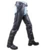 Leather Chaps - Men's or Women's - Heavy Duty - C2334-04-DL