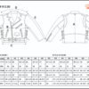 Leather Motorcycle Jacket - Men's - Classic - Side Laces - 12-00-UN Size Chart