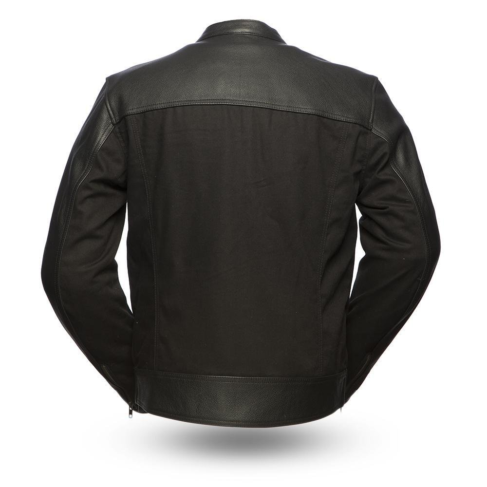 Invader - Motorcycle Leather Jacket - SKU GRL-FIM294CSLZ-FM