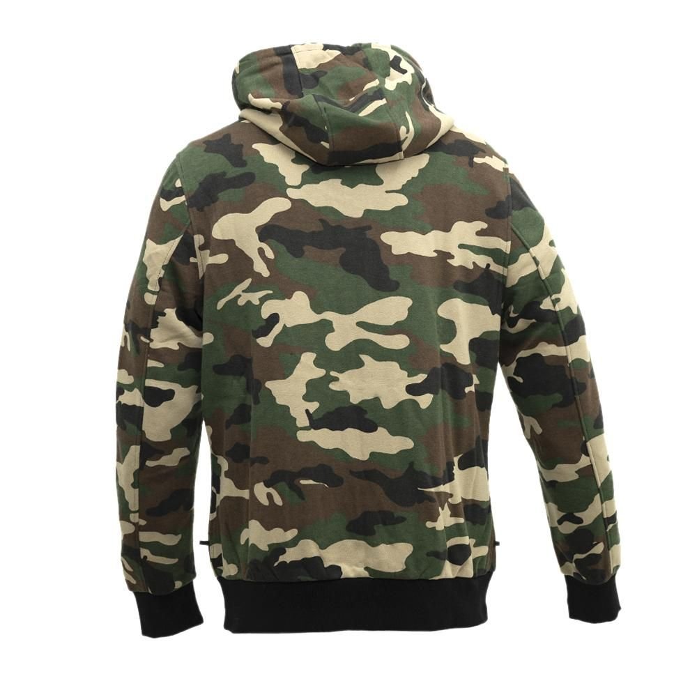 Hoodie - Men's Hoodie With Zipper - Choice of Blue Camo or Green Camo - SKU FIM481H-FM