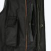 Canvas and Leather Motorcycle Vest - Men's - Gun Pockets - Up To 12XL - DS687-DS