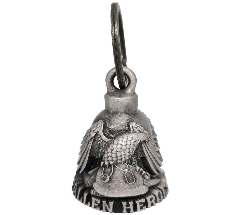 Motorcycle Ride Bell - 3D - Fallen Heroes - Eagle - Spirit Bell - Gremlin - DBL10-L-DL