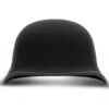Novelty Motorcycle Helmet - Dull Flat Black - Big German - 1005B-DH