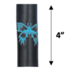 Pony Tail Holder - Hair Accessories - Choice of Colors - Butterflies - 4 Inches - 9181-UN