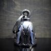 Trucker Ladies - Pewter - Motorcycle Gremlin Bell - Made In USA - SKU BB41-DS