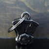 Motorcycle Engine - Pewter - Motorcycle Gremlin Bell - Made In USA - SKU BB79-DS