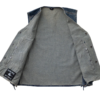 Denim Motorcycle Vest - Men's - Up To 8XL - Blue - Gambler - FIM618DM-FM