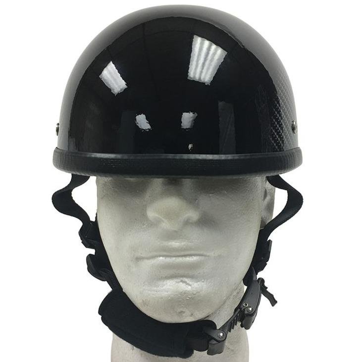 Novelty Motorcycle Helmet - Tire Tread - Shorty - H401-CF-1-DL
