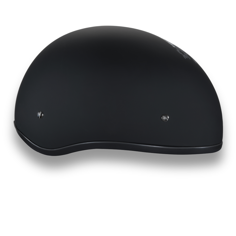 DOT Motorcycle Helmet - 2nd Amendment - Black - Guns - Shorty - D6-SA-DH