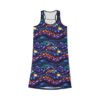 Diamond Abstract - Multi Colors - Women's Racerback Dress (AOP)