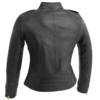 Madelin - Women's Fashion Leather Jacket - Diamond Quilted Accents - WBL1725-FM