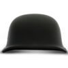 Novelty Motorcycle Helmet - Dull Flat Black - German - 1004B-DH