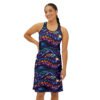 Diamond Abstract - Multi Colors - Women's Racerback Dress (AOP)