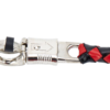 Get Back Whip - Black and Red Leather - With Pool Ball - 42 Inches - SKU GBW6-BB-DL