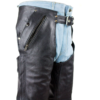 Leather Chaps - Men's or Women's - Heavy Duty - C2334-04-DL