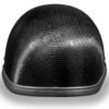 Novelty Motorcycle Helmet - Real Carbon Fiber - Jockey Polo - 2003G-DH