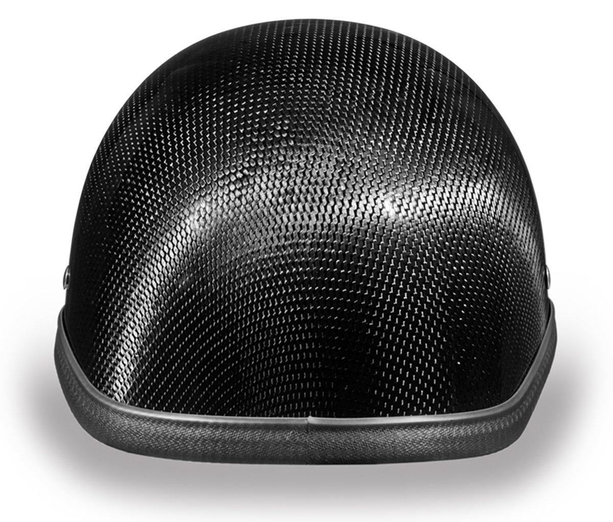 Novelty Motorcycle Helmet - Real Carbon Fiber - Jockey Polo - 2003G-DH