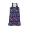 Diamond Abstract - Small Print - Multi Colors - Women's Racerback Dress (AOP)