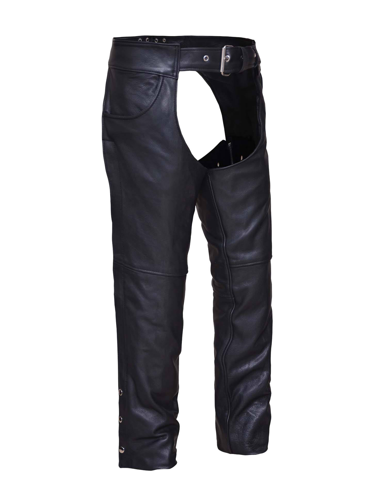 Leather Motorcycle Chaps – Unisex – Jean Style – 720-NK-UN – USA Biker