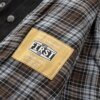 Twill Motorcycle Shirt - Men's - Up To Size 5XL - CUS423TWL-FM