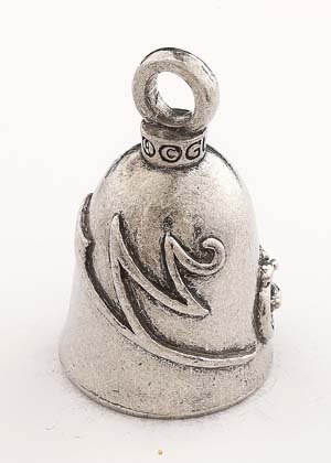 Chopper - Pewter - Motorcycle Guardian Bell - Made In USA - SKU GB-CHOPPER-DS