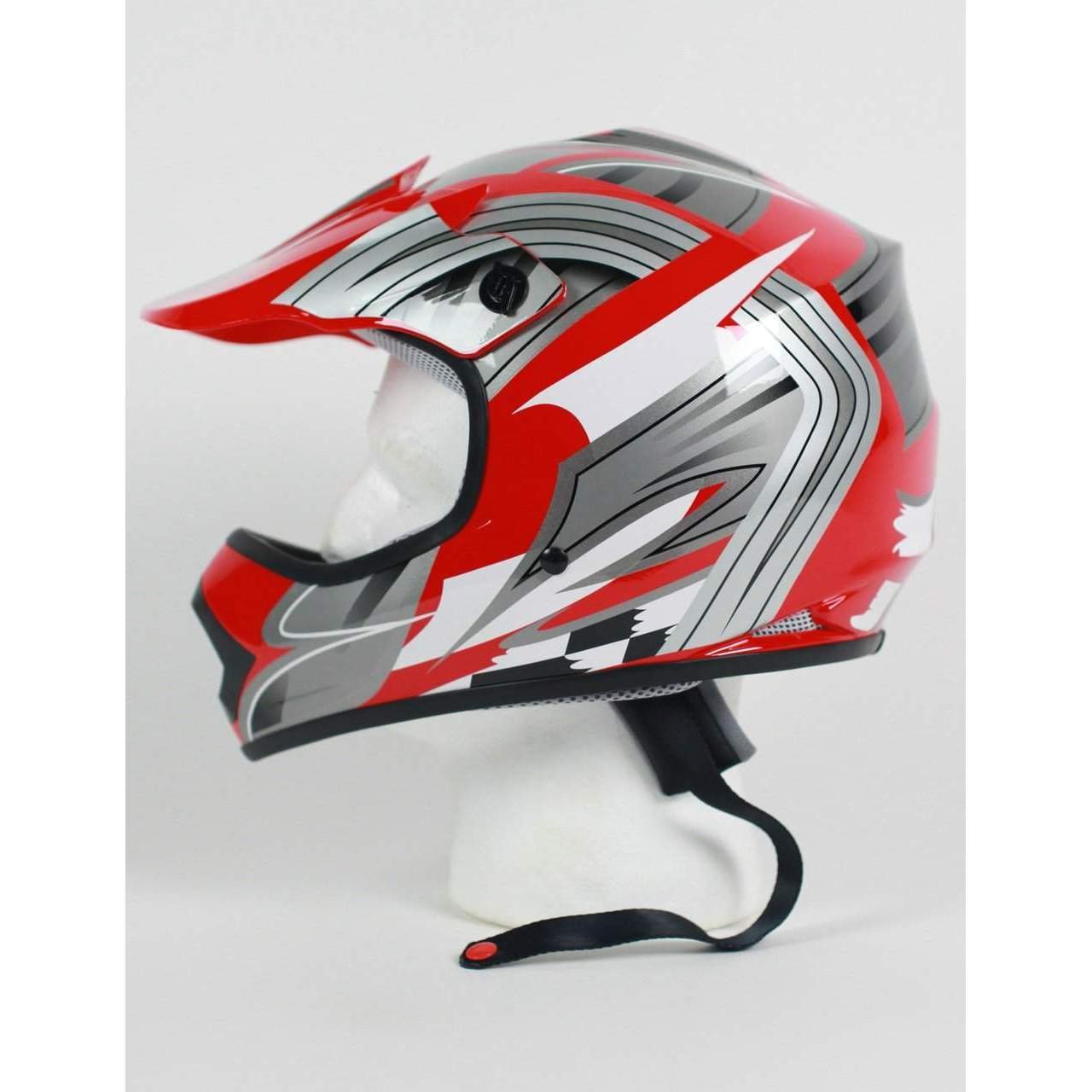 DOT Kids ATV Helmet - Dirt Bike - Motocross - Graphics - Color Choice - DOTATVKIDS-MX-G-HI
