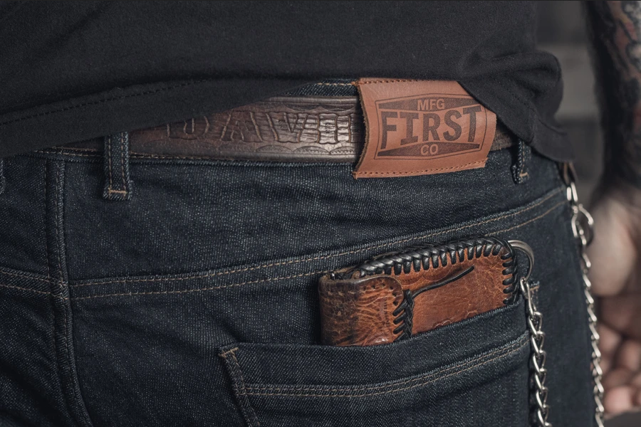 Motorcycle Jeans - Men's - Kevlar Protection - Biker Pants - York - FIM812KDM