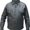 Leather Shirt - Men's - Buffalo - Up To 5XL - Snap Closure - AL2670-AL Leather Shirt - Men's - Buffalo - Up To 5XL - Snap Closure - AL2670-AL